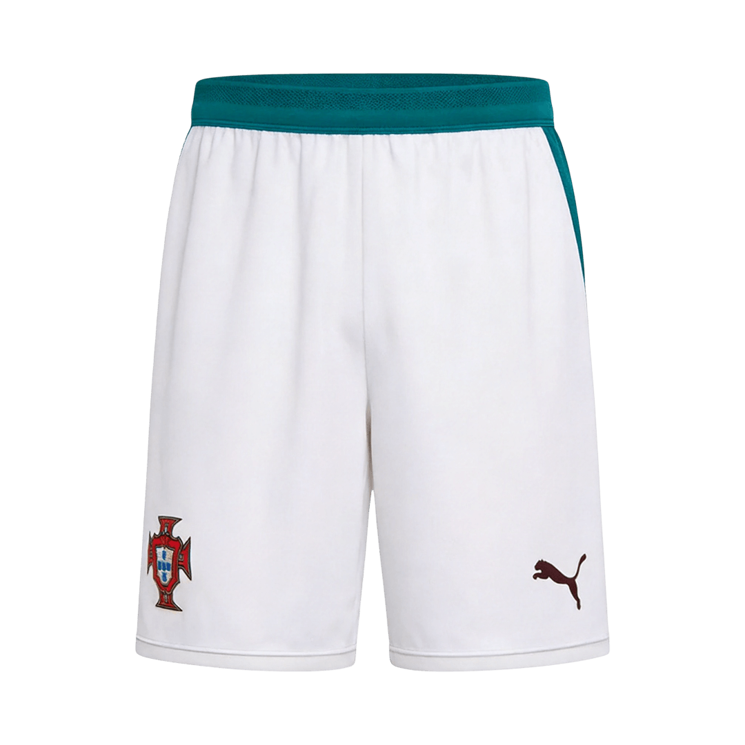 Portugal Extérieur Short - Coupe du Monde 2026 Blanc