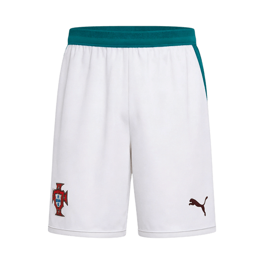 Portugal Extérieur Short - Coupe du Monde 2026 Blanc