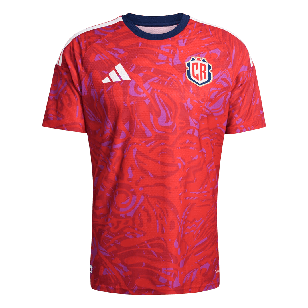 Costa Rica Domicile Maillot - Coupe du Monde 2026 Rouge Joueur