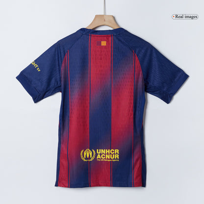 KOUNDE #23 Barcelone Domicile Maillot 2025/26 Rouge et Bleu Authentique