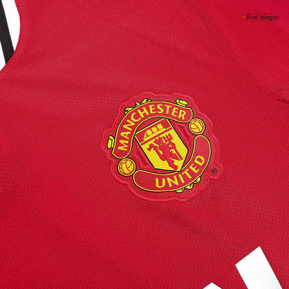 Retro Manchester United Domicile Maillot 2011/12 Rouge