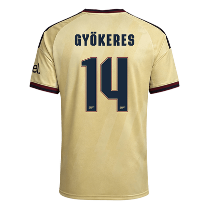 GYÖKERES #14 Arsenal Third Maillot 2026/27 Jaune - UCL