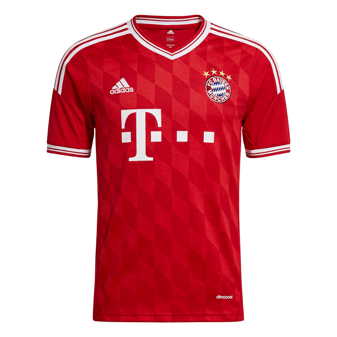 Retro Munich Domicile Maillot 2013/14 Rouge