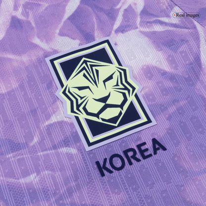 HEUNGMIN #7 Corée du Sud Extérieur Maillot - Coupe du Monde 2026 Violet Joueur