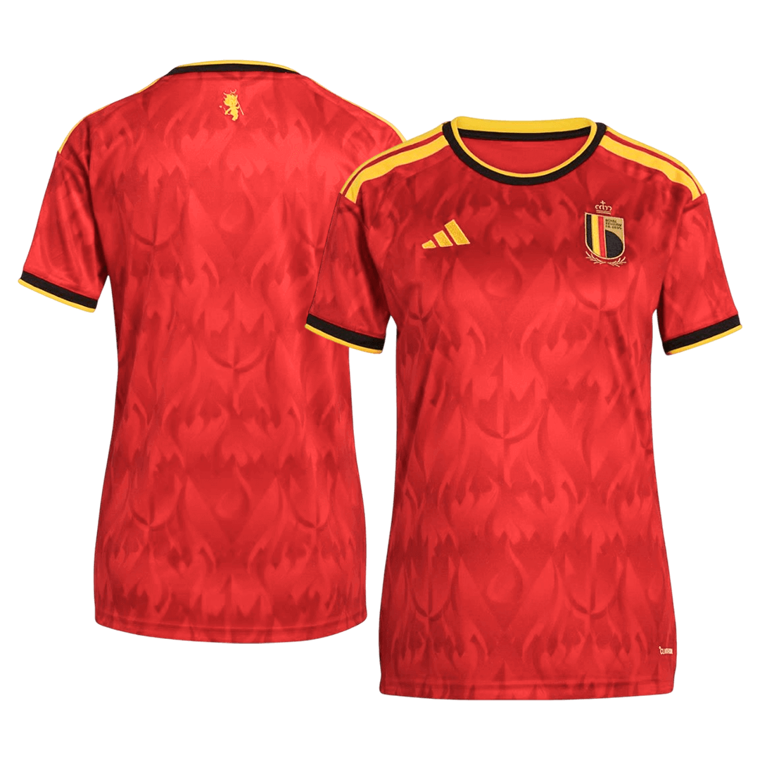 Femme Belgique Domicile Maillot - Coupe du Monde 2026 Rouge