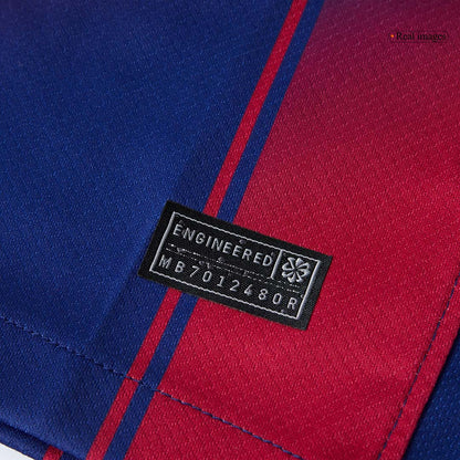 F.DE JONG #21 Barcelone Domicile Maillot 2025/26 - UCL