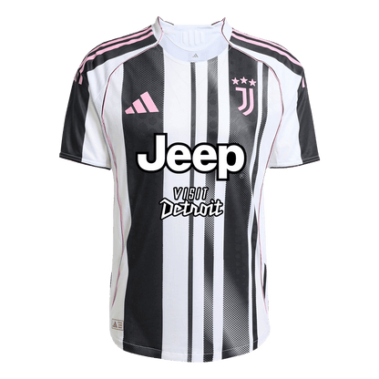 KALULU #15 Juventus Domicile Maillot 2025/26 Black&White Authentique