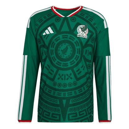 Mexique Domicile Maillot Manches Longues - Coupe du Monde 2026 Vert
