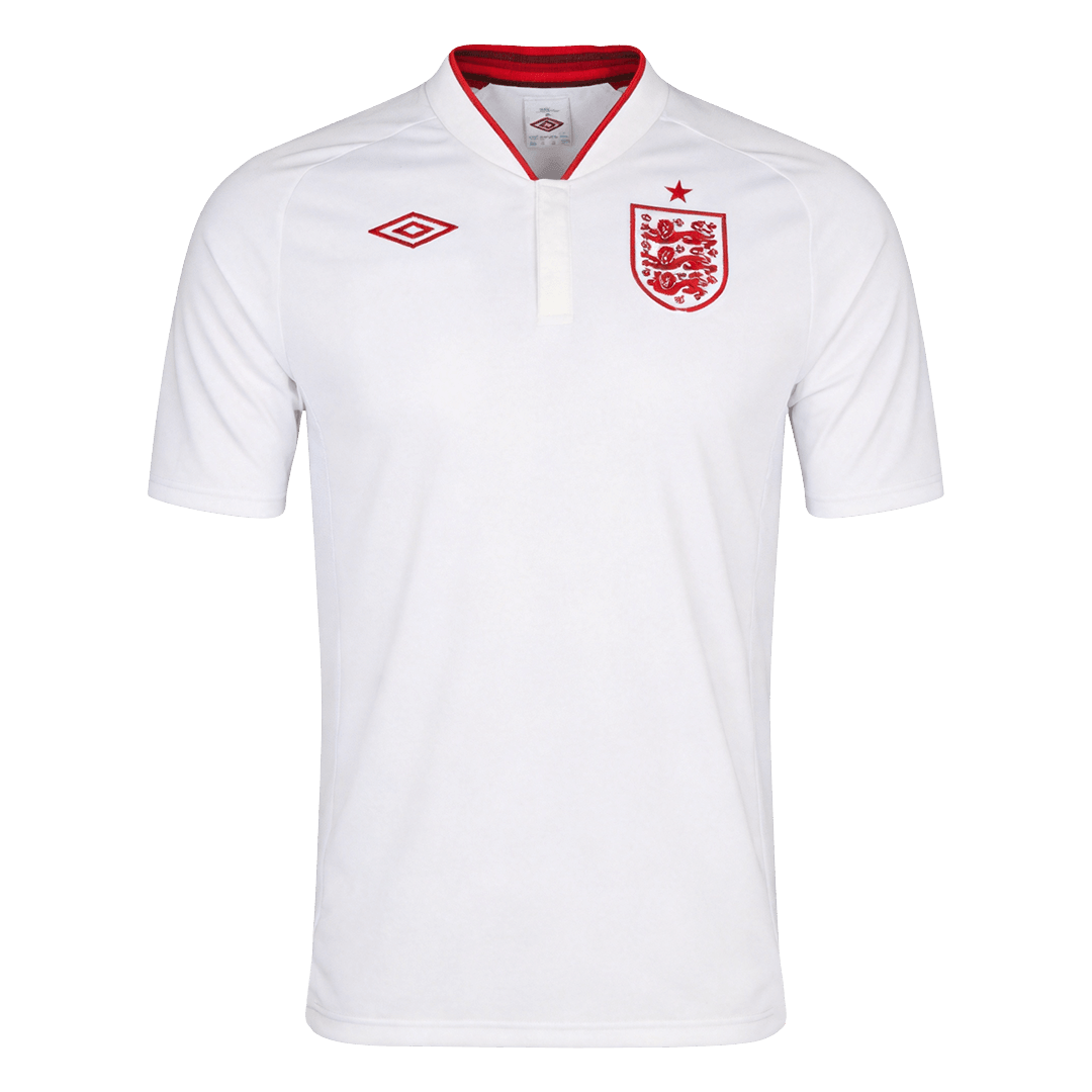 Retro Angleterre Domicile Maillot 2012 Blanc