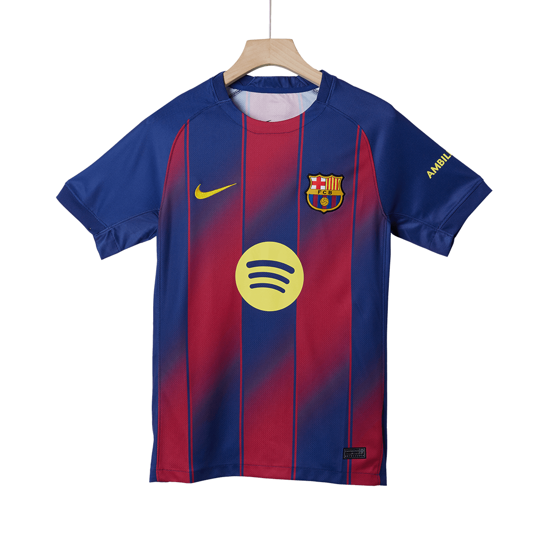F.DE JONG #21 Barcelone Domicile Maillot 2025/26 - UCL