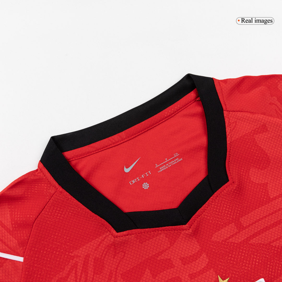 RICE #4 Angleterre Extérieur Maillot - Coupe du Monde 2026 Rouge