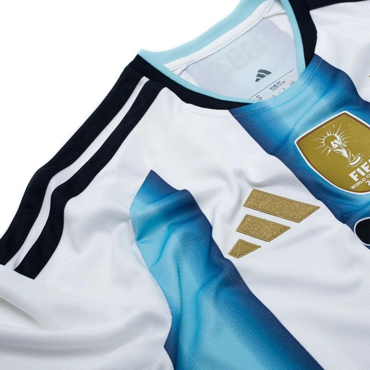 Argentine Domicile Maillot - Coupe du Monde 2026 Blue&White FIFA World Cup 2026 Final Match Edition (With Patches)