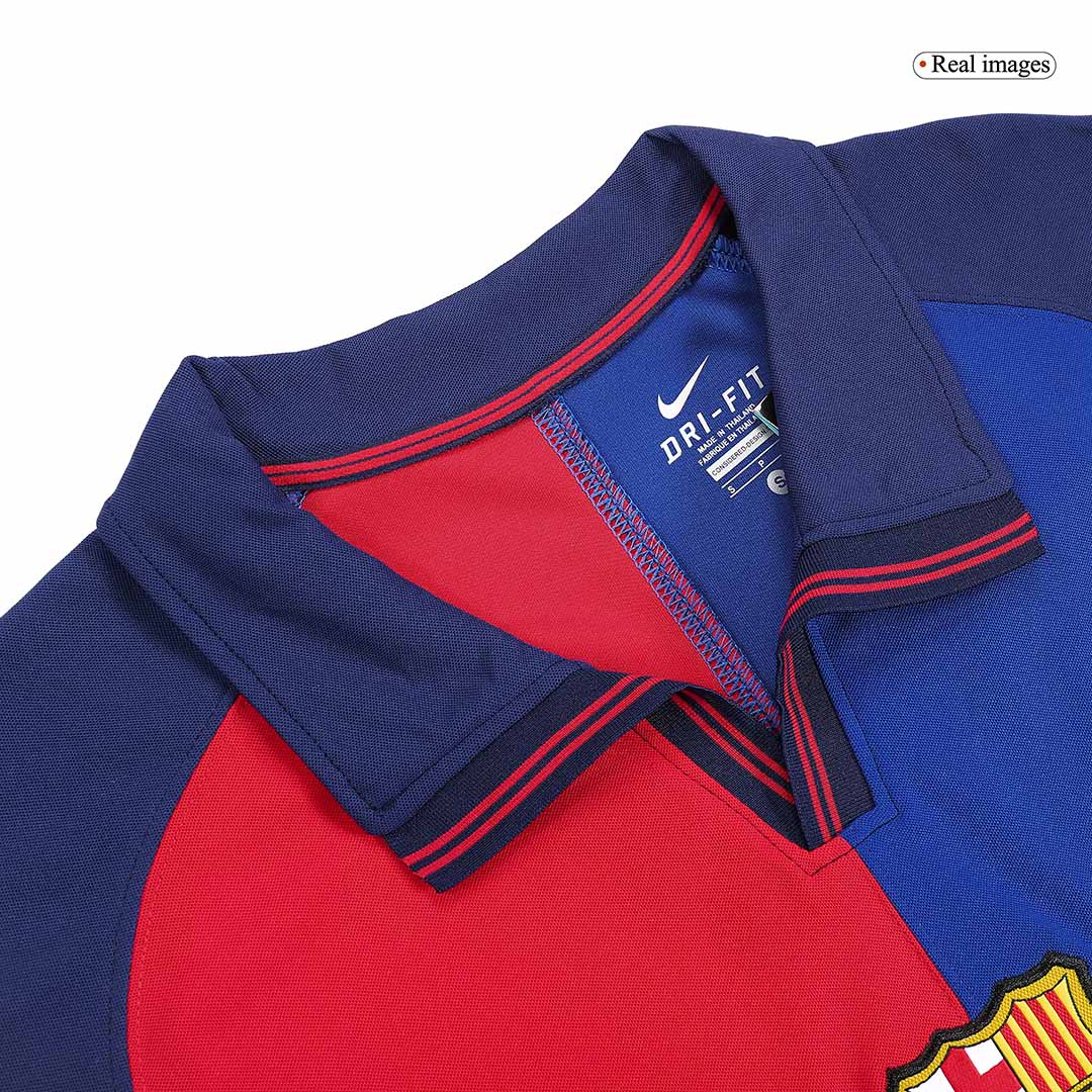 GUARDIOLA #4 Retro Barcelona Domicile Maillot 1999/00-100th Anniversaire