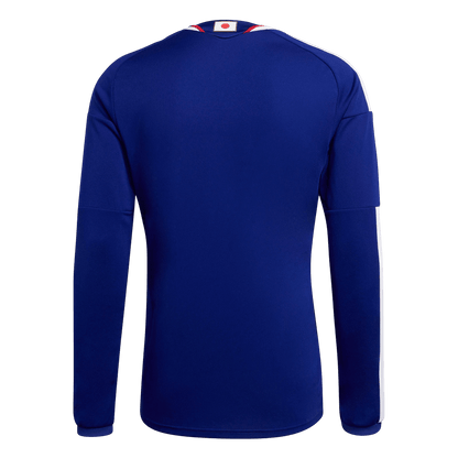 Japon Domicile Maillot Manches Longues - Coupe du Monde 2026 Bleu marine Grande Taille