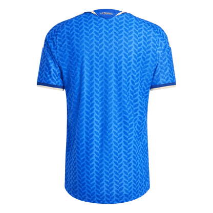Italie Domicile Maillot Coupe du Monde 2026 Bleu Joueur Grande Taille