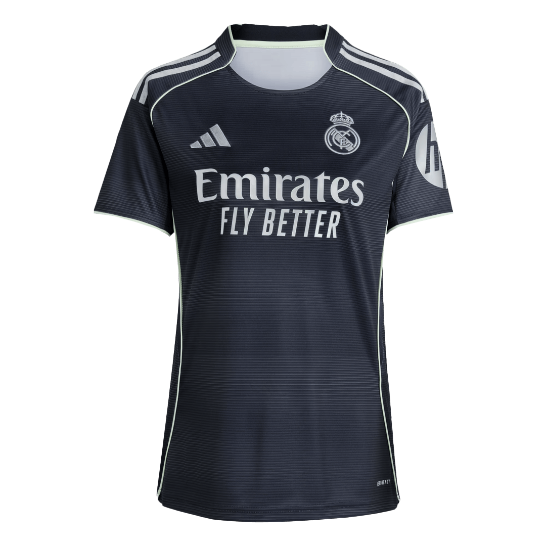 Femme Real Madrid Extérieur Maillot 2025/26 Bleu marine