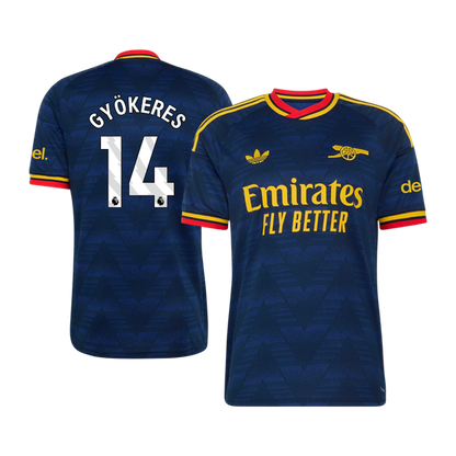 GYÖKERES #14 Arsenal Extérieur Maillot 2026/27 Bleu marine