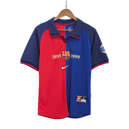 GUARDIOLA #4 Retro Barcelona Domicile Maillot 1999/00-100th Anniversaire
