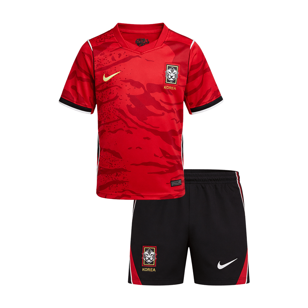 Corée du Sud Domicile Maillot Kit - Coupe du Monde 2026 Rouge