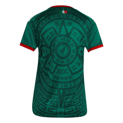 Femme Mexique Domicile Maillot - Coupe du Monde 2026 Vert