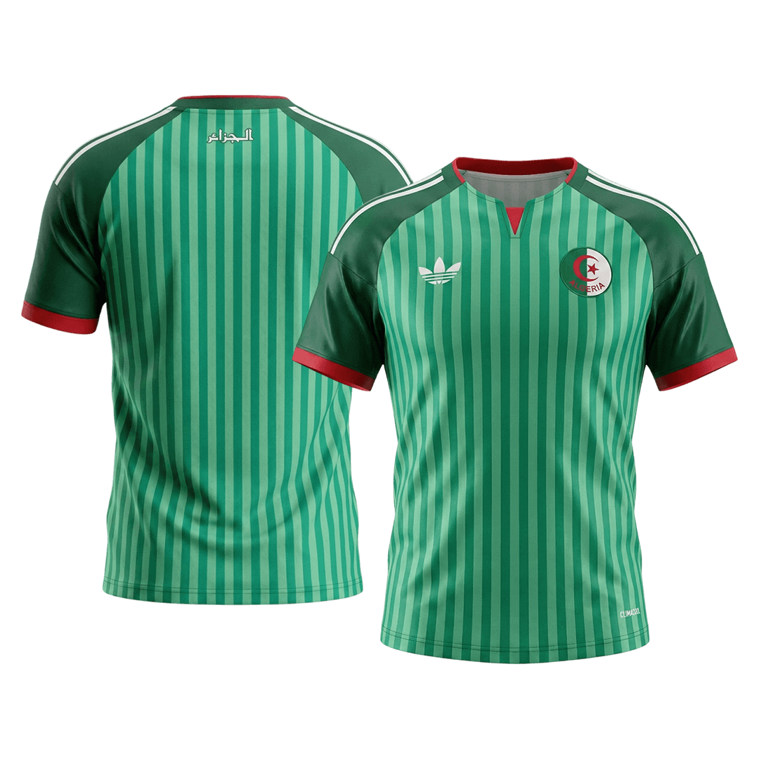 Algérie Extérieur Maillot - Coupe du Monde 2026 Vert Grande Taille