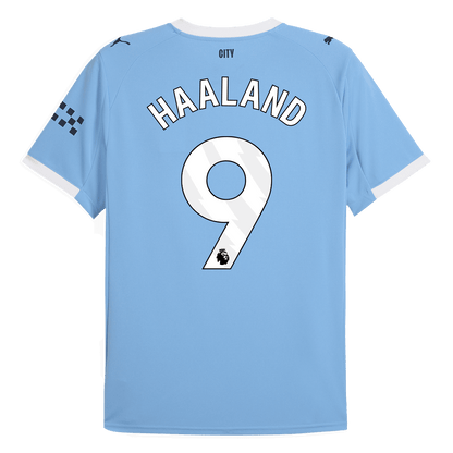 HAALAND #9 Manchester City Domicile Maillot 2025/26 Grande Taille