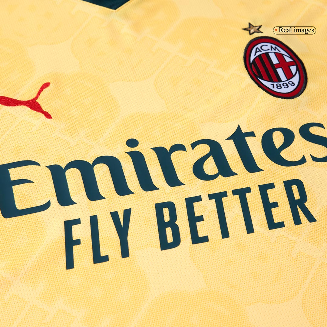 FOFANA #19 AC Milan Third Maillot 2025/26 Jaune