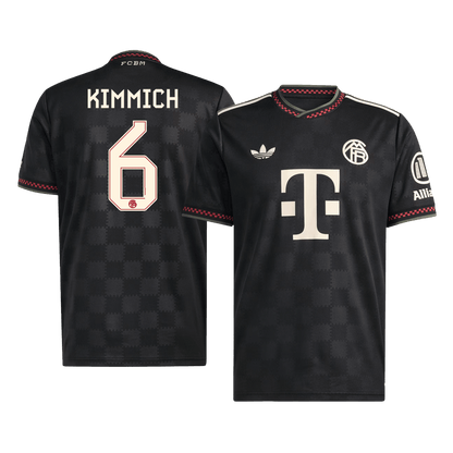 KIMMICH #6 Munich Third Maillot 2025/26 Noir