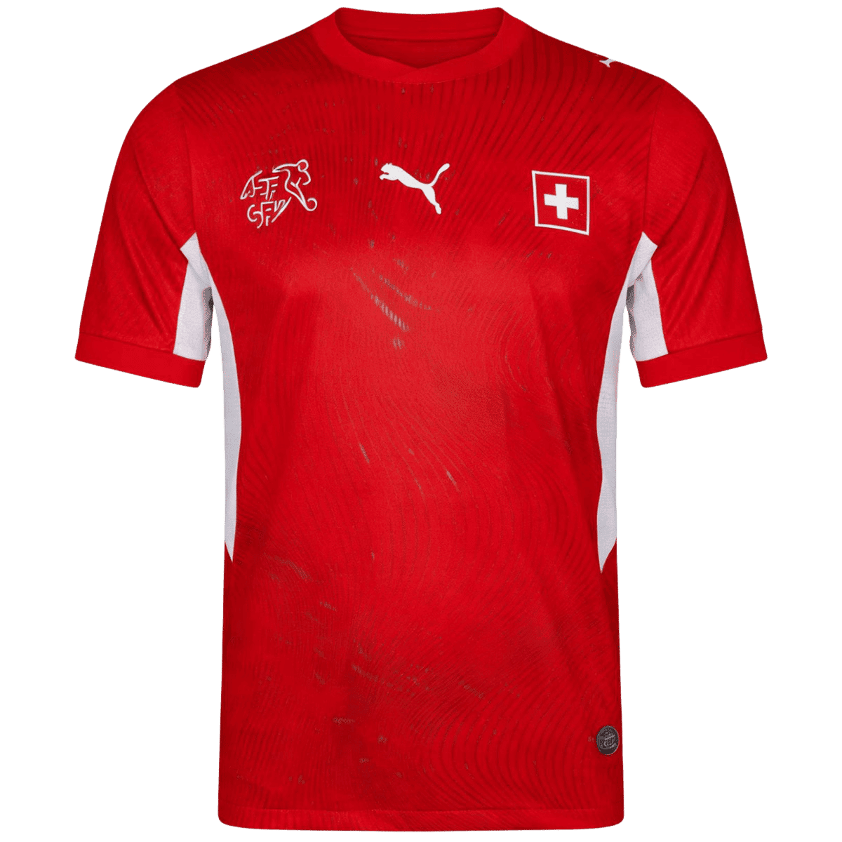 Suisse Domicile Maillot - Coupe du Monde 2026 Rouge Joueur