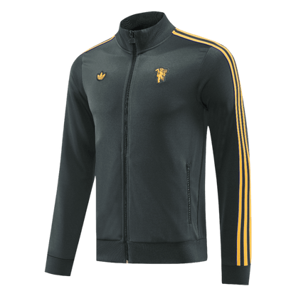 Manchester United Veste de Football Kit 2025/26 Noir