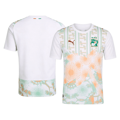 Côte d'Ivoire Extérieur Maillot - Coupe du Monde 2026 Blanc
