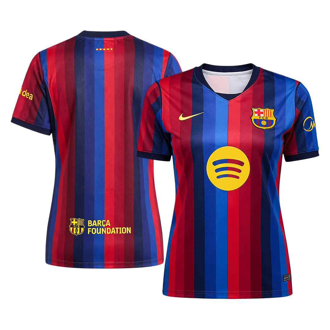 Femme Barcelone Domicile Maillot 2026/27 Rouge&Bleu