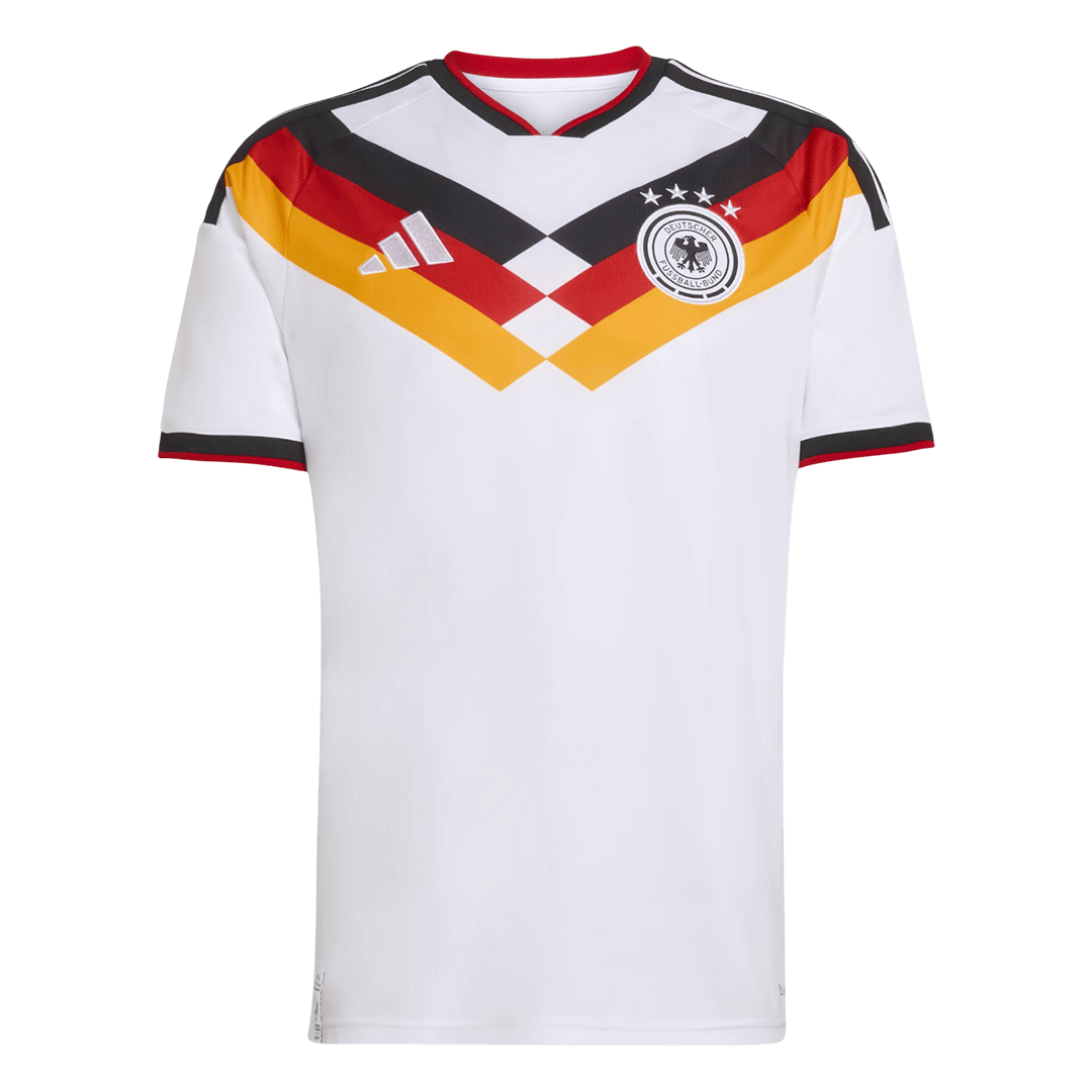 Allemagne Domicile Maillot Kit Coupe du Monde 2026 Blanc