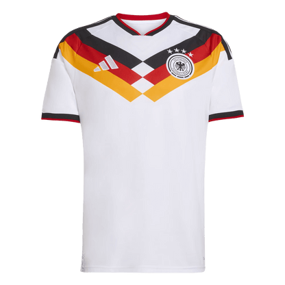 Allemagne Domicile Maillot Coupe du Monde 2026 Blanc Grande Taille