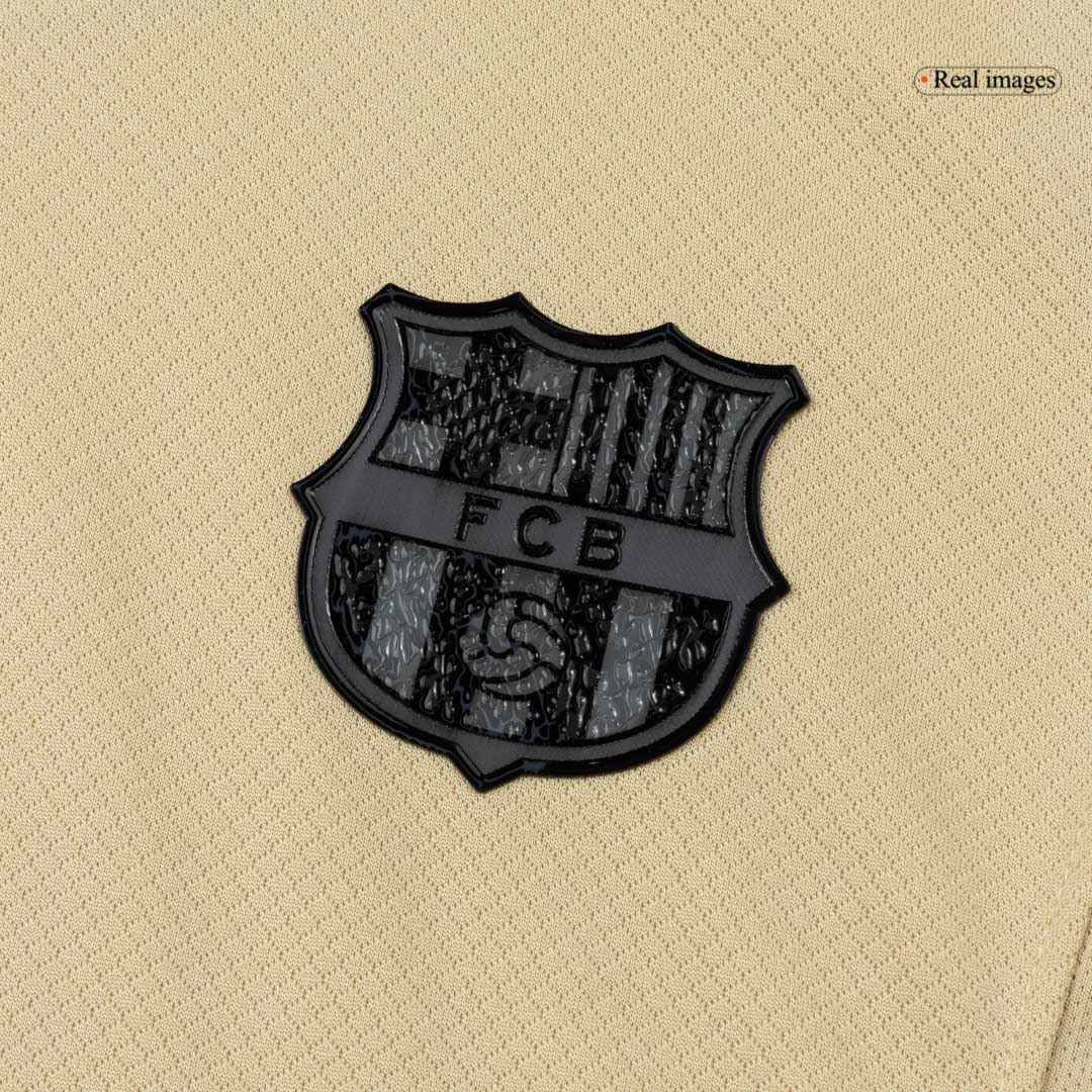 Femme Barcelone Extérieur Maillot 2025/26 Jaune