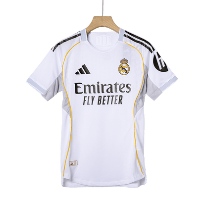 F.MENDY #23 Real Madrid Domicile Maillot 2025/26 Blanc Authentique