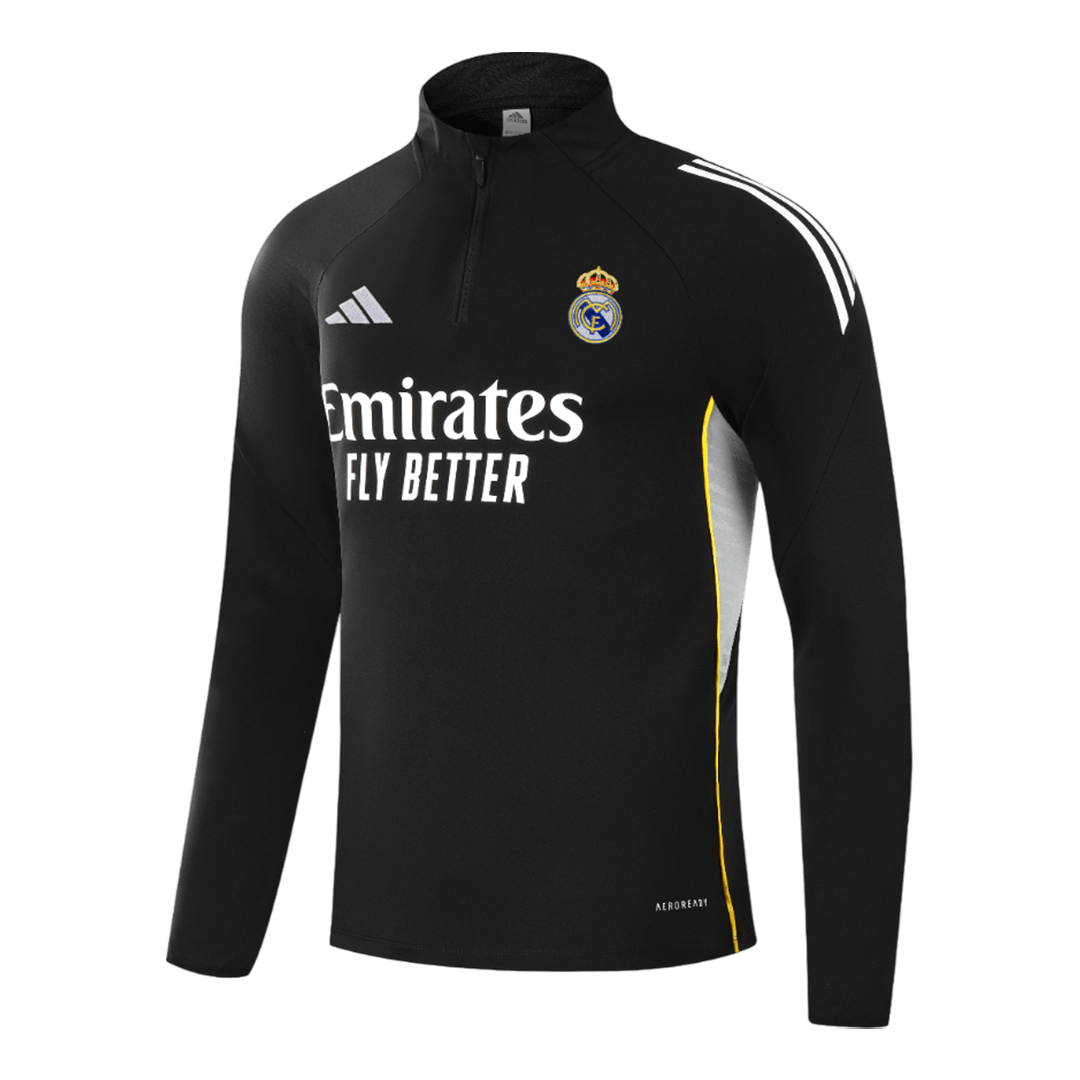 Real Madrid Sweatshirt Kit 2025/26 Noir