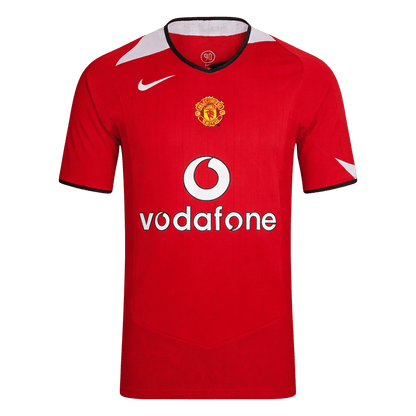 Retro Manchester United Domicile Maillot 2004/06 Rouge