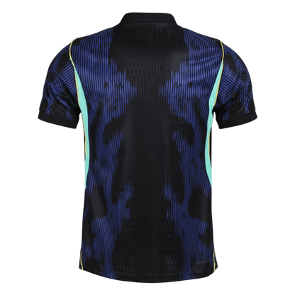 Brésil Extérieur Maillot - Coupe du Monde 2026 Bleu marine Joueur