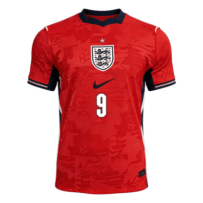 KANE #9 Angleterre Extérieur Maillot - Coupe du Monde 2026 Rouge