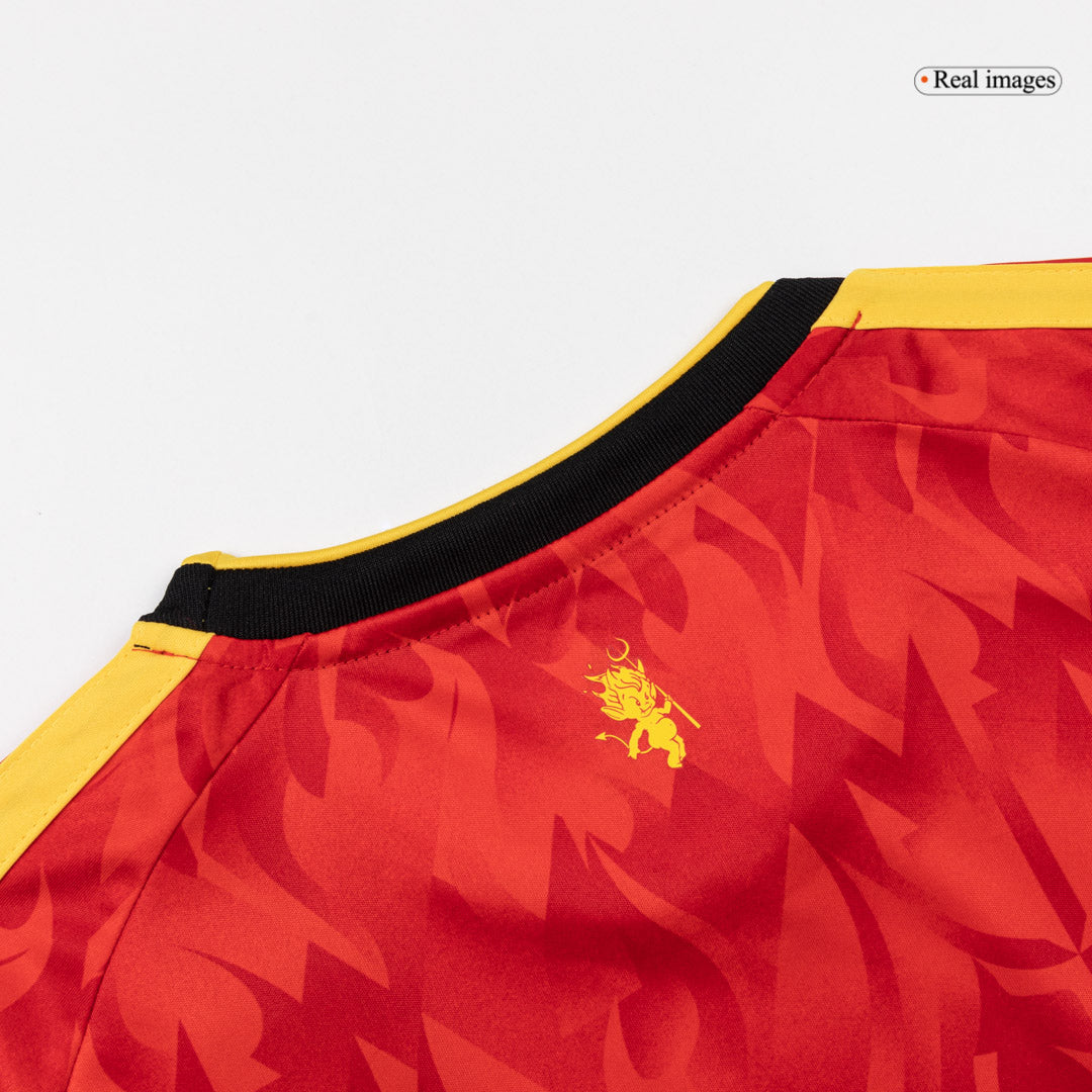 LUKAKU #9 Belgique Domicile Maillot - Coupe du Monde 2026 Rouge