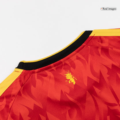 Belgique Domicile Maillot - Coupe du Monde 2026 Rouge Grande Taille
