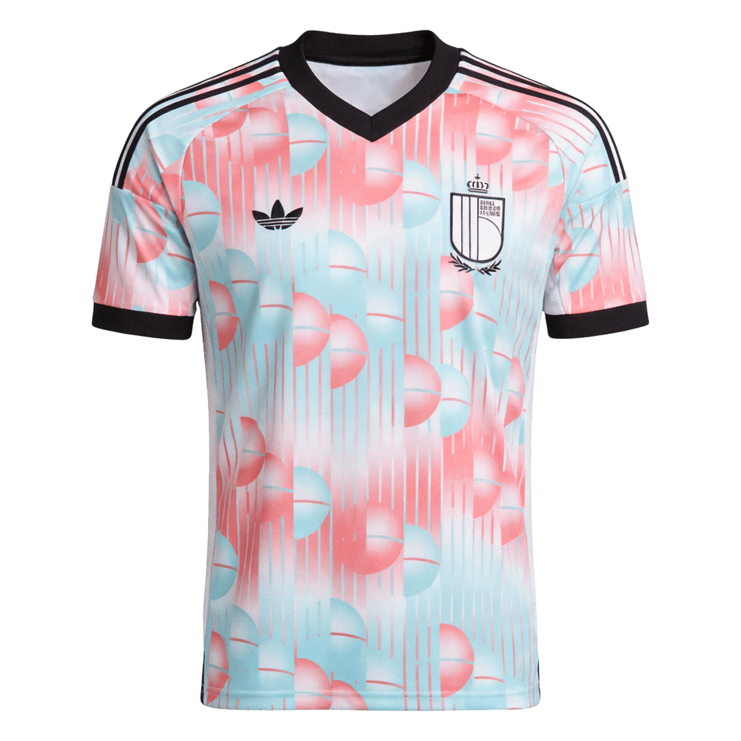 Belgique Extérieur Maillot - Coupe du Monde 2026 Blue&Pink