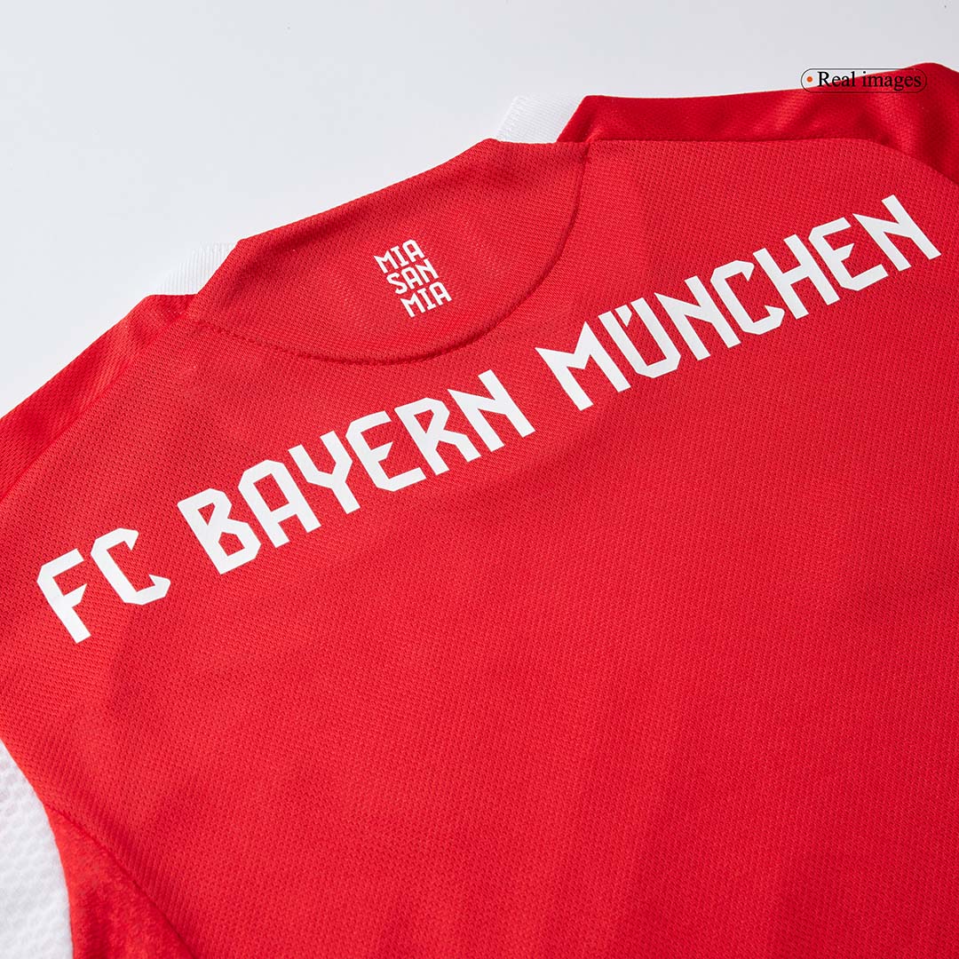 LUIS DÍAZ #14 Munich Domicile Maillot 2025/26 Rouge Joueur