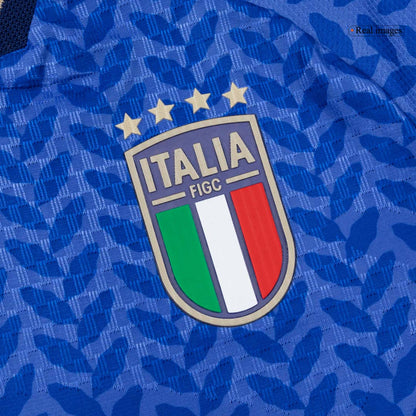 RASPADORI #11 Italie Domicile Maillot Coupe du Monde 2026 Bleu Joueur