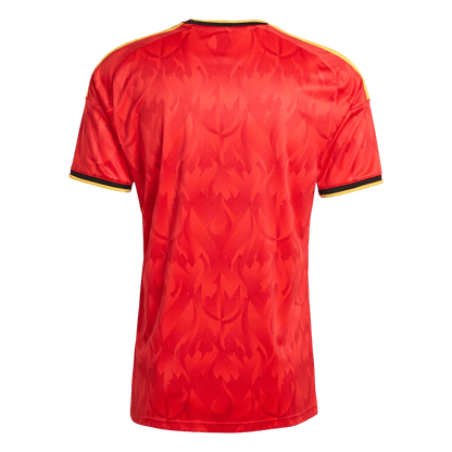 Belgique Domicile Maillot - Coupe du Monde 2026 Rouge Grande Taille