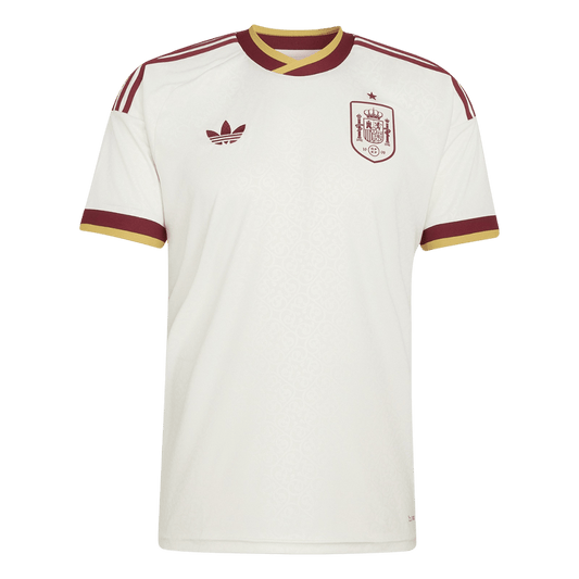 Espagne Extérieur Maillot - Coupe du Monde 2026 Blanc