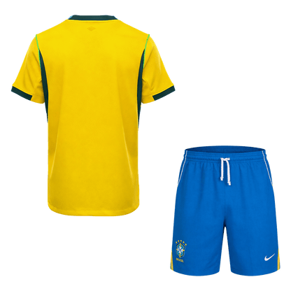 Brésil Domicile Maillot Kit - Coupe du Monde 2026 Jaune