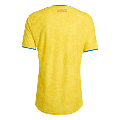 Colombie Domicile Maillot Coupe du Monde 2026 Jaune Joueur Grande Taille