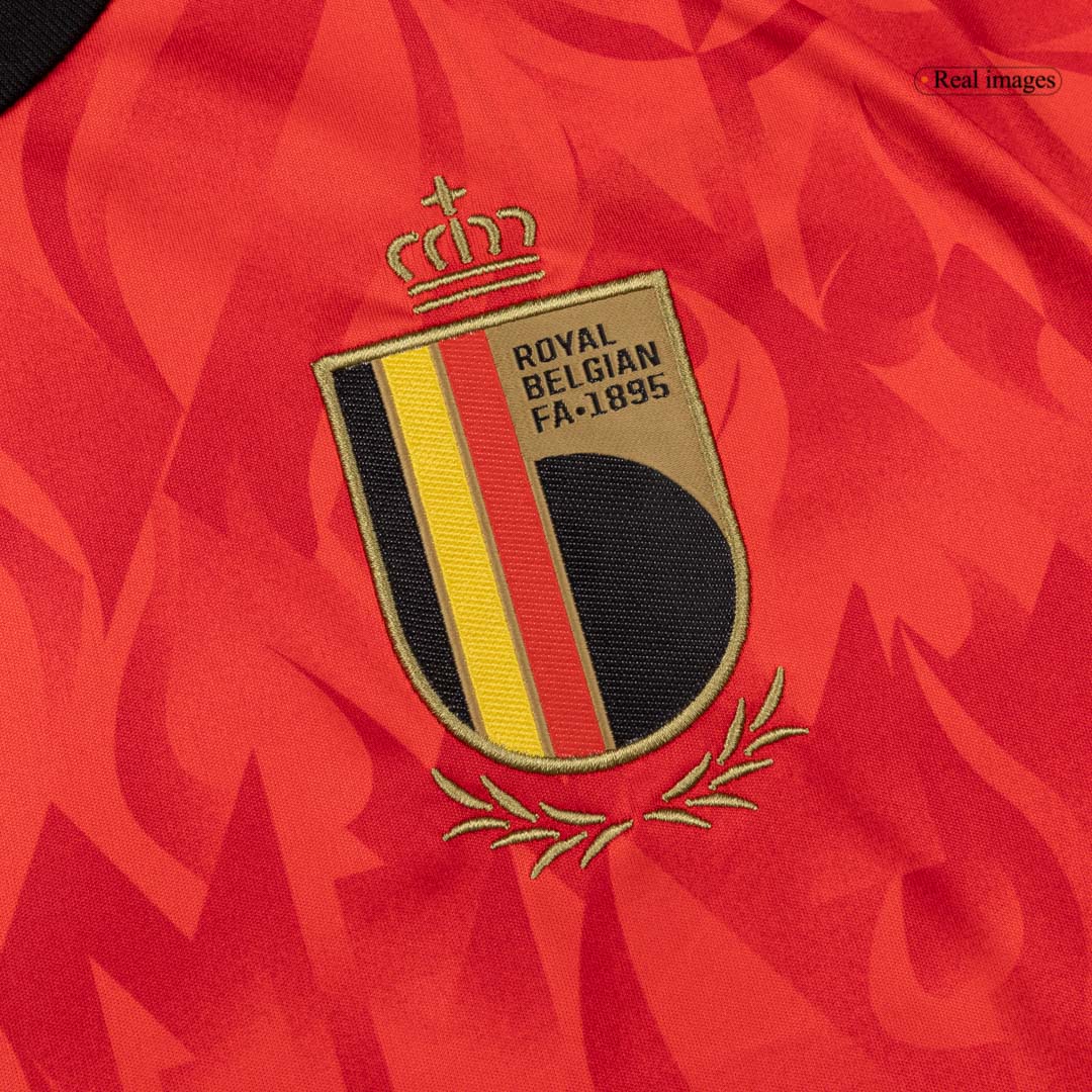 Belgique Domicile Maillot - Coupe du Monde 2026 Rouge Grande Taille